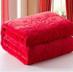 kirshinaENTERPRISES Floral Double Mink Blanket for Heavy Winter