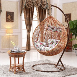 duzo swing chair and get free cover Steel Hammock(Gold, DIY(Do-It-Yourself))