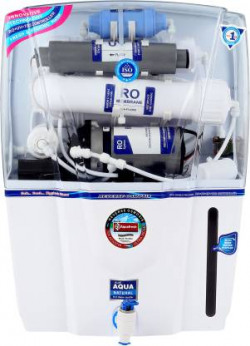 Aqua Fresh EPICAQUA+RO+UV+UF+TDSADJUSTER 15 L RO + UV + UF + ATDS Water Purifier with Prefilter(White, Blue)