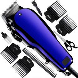 GMIE C Waterproof Corded Beard Mustache Trimmer Hair Clipper (0.5mm to 12mm Range) Fully Waterproof Trimmer 0 min Runtime 4 Length Settings(Multicolor)