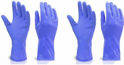 Hand Care cleaning gloves Wet and Dry Glove Set(Free Size Pack of 4)