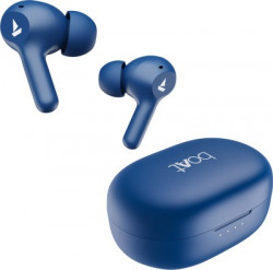 boAt Airdopes 71 w/ 40 HRS Playback, ENx Technology & Beast Mode(Low Latency) Bluetooth Headset(Starry Blue, True Wireless)