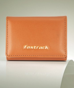 Fastrack Girls Casual Tan Fabric Wallet(9 Card Slots)