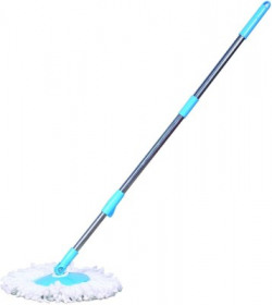 Esquire 360 Blue Mop Full Stick Head and Refill(Blue)