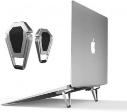 VEEDE Portable Mini Aluminum Laptop Stand 2Pcs, Lightweight Stand for 12-17 Inch Laptop Stand