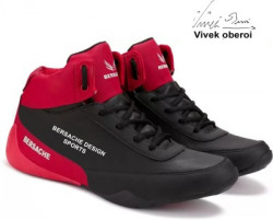 BERSACHE Bersache Sports Shoes For Men|Red For Running,Walking,gym and hiking Shoes Running Shoes For Men(Red)