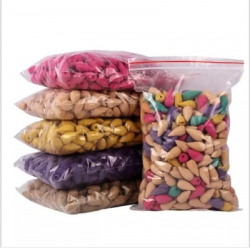 Bullcraft Backflow Incense Cones 100 Pcs | Mixed Natural Scents Lily, Rose, Sandal Dhoop(Pack of 100)
