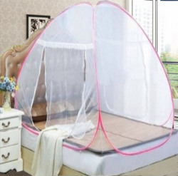 didhiti Polyester Adults Washable WHITE-HH-CCC mosquito net one mosquito net bed mosquito net in window machardan Mosquito Net(White, swet, safed, Blue, Navy Blue, Tent)