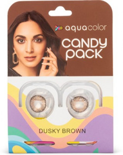 aquacolor Daily Disposable(0, Colored Contact Lenses, Pack of 2)