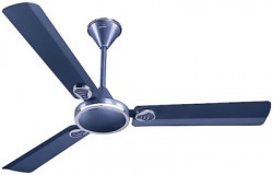 V-Guard Envino AS 1 Star 1200 mm Energy Saving 3 Blade Ceiling Fan(Metallic Blue, Pack of 1)