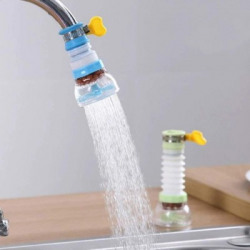 DRC_INTERNATIONAL by 360 Rotatable ABS Sprayer Removable Anti-Splash Adjustable Filter Nozzle FAUCET Faucet Set