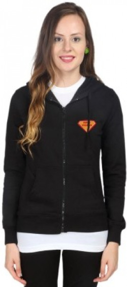 CAMPUS SUTRA Full Sleeve Solid Women Fleece Jacket
