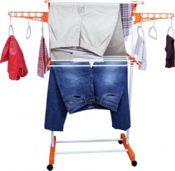 Best 4U Steel Floor Cloth Dryer Stand MS2TIER(2 Tier)