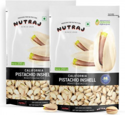 Nutraj California Roasted & Salted Pistachios(2 x 250 g)