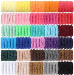 AVEU Rubber Band Multi-Colour Pony Round Hair Band For Women and Girls (1 Box Have 30 Band) Rubber Band (Multicolor) Rubber Band(Multicolor)
