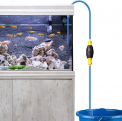 YELONA Fish Tank Cleaner Set/Aquarium Water Changer Gravel Filter Vacuum Siphon Pump Magnetic Aquarium Cleaner
