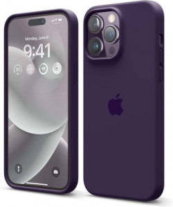 Caseex Back Cover for APPLE iPhone 14 Pro Max (6.7 ), Caseex Silicone(Purple, Grip Case, Silicon, Pack of: 1)