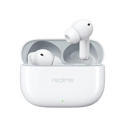 realme Buds T300 Truly Wireless in-Ear Earbuds with 30dB ANC, 360 Spatial Audio Effect, 12.4mm Dynamic Bass Boost Driver with Dolby Atmos Support, Upto 40Hrs Battery and Fast Charging (Youth White)