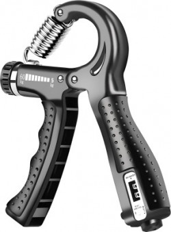 YIXTY Hand Strengthener with Counter, Adjustable Resistance from 5-60KG Hand Grip/Fitness Grip(Black)