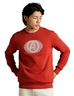Amazon Brand - Symbol Men's Cotton Blend Round Neck Regular Fit Sweatshirt (Sym-A23-Sw-12-M_Bossa Nova