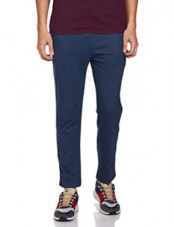 Lawman PG3 Men's Regular Track Pants (LAW-LP-102-CT R/L INDGBL_M_Indigo Blue_M)