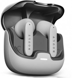 Boult Audio Z40 with Zen ENC Mic, 60H Battery Life, Low Latency Gaming, Made In India, 5.3 Bluetooth Headset(White, In the Ear)