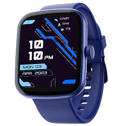 boAt Wave Style Smart Watch with 1.69 Square HD Display, DIY Watch Face Studio, Coins,HR & SpO2 Monitoring,7 Days Battery Life, Crest App Health Ecosystem, Multiple Sports Modes(Deep Blue)