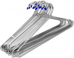 Lashkara (Heavy) Steel Shirt Pack of 12 Hangers For Shirt(Steel)