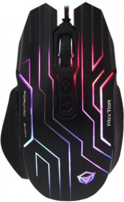 Meetion MT-GM22 Wired Optical Gaming Mouse(USB 3.0, Black)