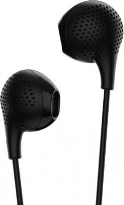 boAt Bassheads 104 Wired Headset(Black, In the Ear)
