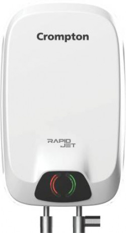 Crompton 3 L Instant Water Geyser (AIWH-3LRPIDJT3KW5Y Rapid Jet, White)