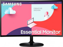 SAMSUNG 23.8 inch Curved Full HD LED Backlit VA Panel with 1800R, HDMI, Audio Ports, HDMI, Flicker Free Slim Design Monitor (LS24C360EAWXXL)(AMD Free Sync, Response Time: 4 ms, 60 Hz Refresh Rate)