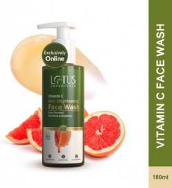 Lotus Botanicals Vitamin C Skin Brightening - 180ml Face Wash(180 ml)