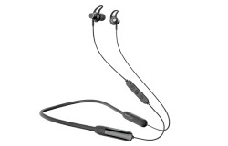 Intex Musique Play Bluetooth in Ear Wireless Neckband with Up to 50H Playtime ASAP Charge, Dual Connectivity, Inbuilt AI Assistant and Magnet Earbuds Lock (Retro Black)