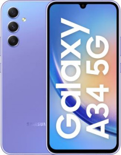 SAMSUNG Galaxy A34 5G (Awesome Violet, 128 GB)(8 GB RAM)