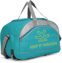 WROGN (Expandable) WRN-KEEP IT 24 INCH WHEEL DUFFLE Traveling Travel Duffel Waterproof Duffel With Wheels (Strolley)
