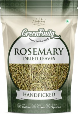 Greenfinity Rosemary Dried Leaf Handpicked for Food, Skin Glow & Hair | Helps in Digestion(100 g)