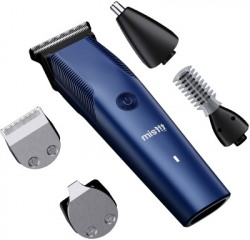 Misfit Groom 100 5-in-1 Trimmer 120 min Runtime 5 Length Settings(Blue)