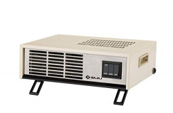 Bajaj Blow Hot Portable Room Heater For Bedroom |2 Heat Settings-1000W/2000W|Ideal Room Heater For Winter|Easy Mobility|Compact Design|Auto-Thermal Cut-Off|2-Yr Warranty By Bajaj| White Color