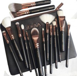 ZOEVA 15 Pieces Makeup Brush Set (Color May Vary)(Pack of 15)