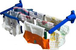 TNC Steel, Plastic, Aluminium Wall Cloth Dryer Stand T-PL-G-0101(1 Tier)