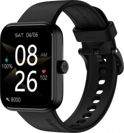 Noise Caliber Go 1.69 HD Display with 30 Sports Modes, 150+ Watch Faces Smartwatch(Black Strap, Regular)