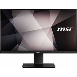 MSI 60.45 cm (23.8-inch) PRO MP241 Professional Monitor Full HD, Anti-Glare, 1920 x 1080 Pixels, LED Display Kit & VESA Mount Support, Designed for Streaming & On-line Video in Office & Studio
