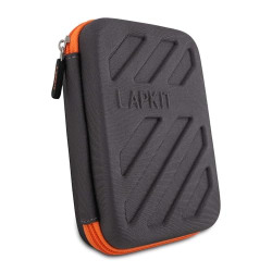 Lapster Hard Drive Case for 2.5-Inch Hard Drive/Disk, Premium Series,Perfectly Rugged for Western Digital, Seagate, Toshiba (Grey)