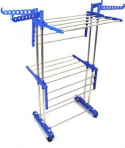 FAVOUR Steel Floor Cloth Dryer Stand 12(2 Tier)