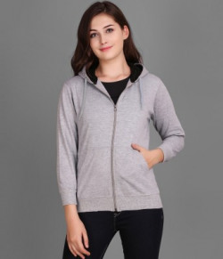 Christy World Full Sleeve Solid Women Sports Jacket