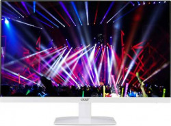 Acer 27 inch Full HD LED Backlit IPS Panel White Colour Monitor (HA270)(Frameless, AMD Free Sync, Response Time: 4 ms, 75 Hz Refresh Rate)