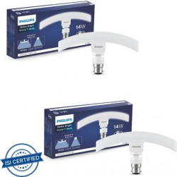 PHILIPS 14 W T-Bulb B22 LED Bulb(White, Pack of 2)