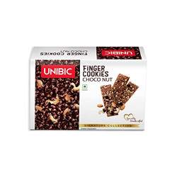 UNIBIC Cookies, Choconut Finger Cookies, 400g | Choconut Cookies | Choconut Finger | Choconut Cookies Sugar Free | Choconut Cookies Box
