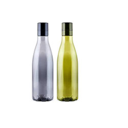 Attro A Swift Plastic Unbreakable Fridge 1000Ml Water Bottle For Office, Sports, School, Travelling, Gym, Yoga-Bpa And Leak Free, Assorted - Set Of 2
